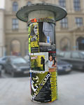 Litfasssäule (Foto: Land OÖ)